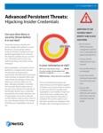 Advanced persistent threats: Hijacking insider credentials