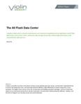The all flash data centre